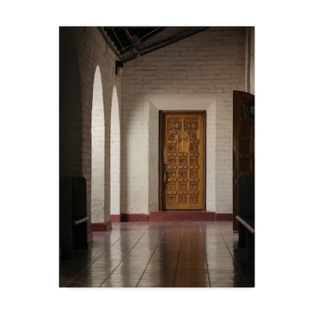 Thom Sivo 'Church Doorway' Canvas Art,35x47